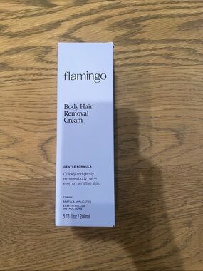 Flamingo Body Hair Removal Cream - White